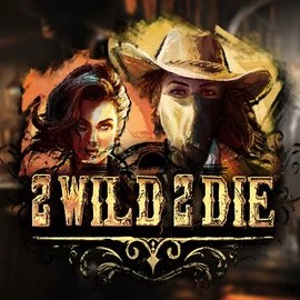 Official Slots logo: 2 Wild 2 Die by Hacksaw Gaming at Stake Casino