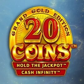 Slots logo of 20 Coins Grand Gold Edition from Wazdan at Stake Casino