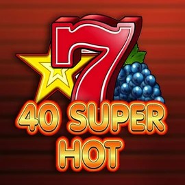 40 Super Hot by Amusnet Interactive, showcased at stakecasinoo.eu – game logo