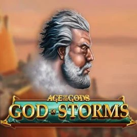 Age Of The Gods: God of Storms logo by Playtech Stake Casino