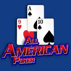 All American Poker casino game by RTG (Reel Time Gaming) – featured logo at Stake Casino