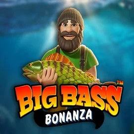 Big Bass Bonanza logo – Slots by Pragmatic Play at Stake Casino