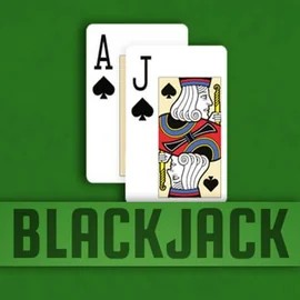 Blackjack (Relax Gaming) slot logo by Relax Gaming at Stake Casino
