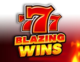 Official Slots logo: Blazing Wins by Playson at Stake Casino