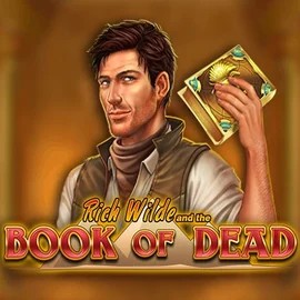 Book of Dead logo – Slots by Play'n GO at Stake Casino