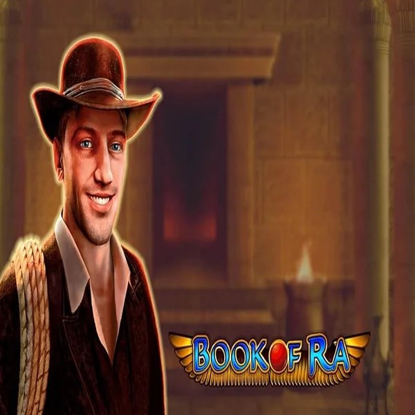 Book of Ra logo – Slots by Greentube at Stake Casino