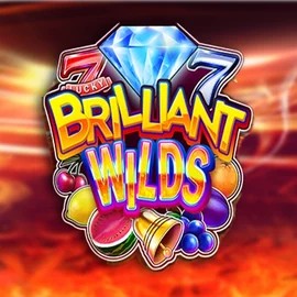 Brilliant Wilds online game logo by iSoftBet on stakecasinoo.eu