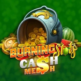 Burning Slots Cash Mesh by BF Games, showcased at stakecasinoo.eu – game logo