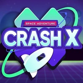 Crash X slot icon by Turbo Games, available at Stake Casino