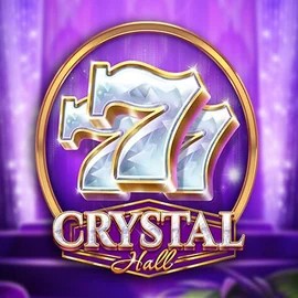 Crystal Hall logo by Play'n GO at Stake Casino