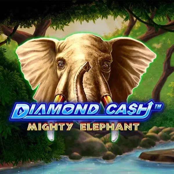 Diamond Cash Mighty Elephant online game logo by Greentube on stakecasinoo.eu