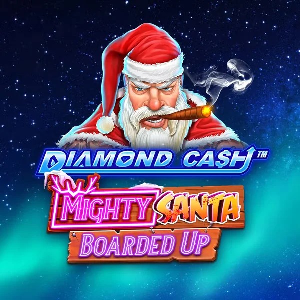 Play Diamond Cash Mighty Santa Boarded Up slot by Greentube on stakecasinoo.eu