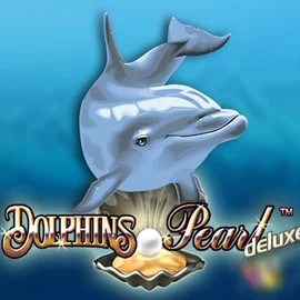 Dolphins Pearl Deluxe logo – Slots by Novomatic at Stake Casino