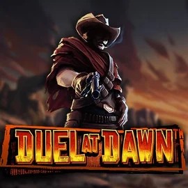 Duel At Dawn online game logo by Hacksaw Gaming on stakecasinoo.eu