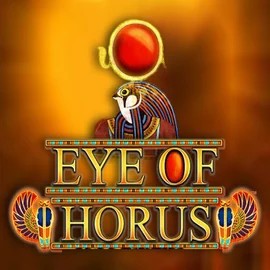 Eye of Horus logo – Slots by RTG (Reel Time Gaming) at Stake Casino