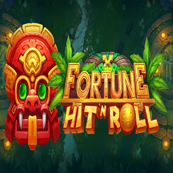 Fortune Hit'n Roll logo by Pragmatic Play at Stake Casino