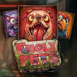 Try Fugly Pets slot by Stakelogic on stakecasinoo.eu – logo image