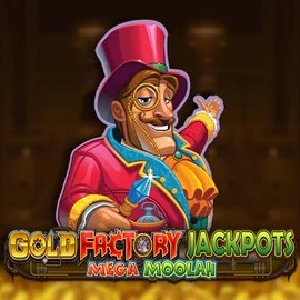 Gold Factory Jackpots Mega Moolah – slot by Aurum Signature Studios, featured at stakecasinoo.eu