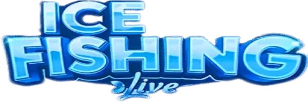 Ice Fishing Live online game logo by Evolution on stakecasinoo.eu