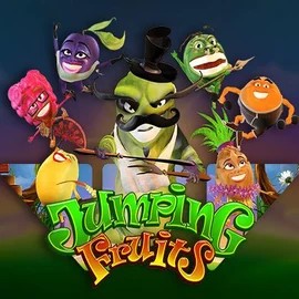 Jumping Fruits slot visual from Wazdan available on stakecasinoo.eu