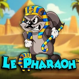 Slots logo of Le Pharaoh from Hacksaw Gaming at Stake Casino