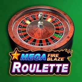 Mega Fire Blaze Roulette slot visual from Playtech available on stakecasinoo.eu