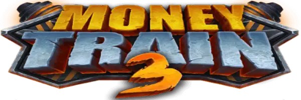 Money Train 3 online game logo by Relax Gaming on stakecasinoo.eu