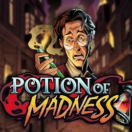 Potion of Madness slot logo by Play'n GO at Stake Casino