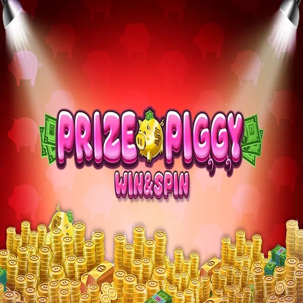 Prize Piggy Win & Spin slot visual from Inspired Gaming available on stakecasinoo.eu