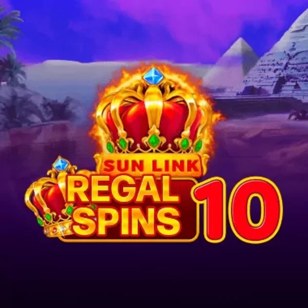 Slots logo of Regal Spins 10 from PatePlay at Stake Casino