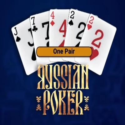 Russian Poker online game logo by OneTouch Games on stakecasinoo.eu