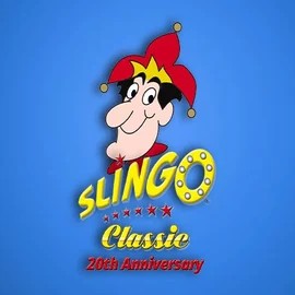 Slingo Classic 20th Anniversary by Slingo, showcased at stakecasinoo.eu – game logo
