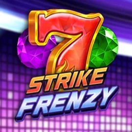 Strike Frenzy logo by Pragmatic Play at Stake Casino