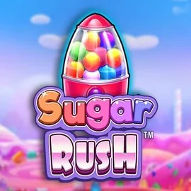 Sugar Rush logo by Pragmatic Play at Stake Casino