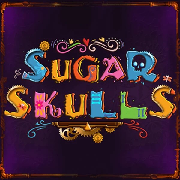 Sugar Skulls logo by Booming Games Stake Casino