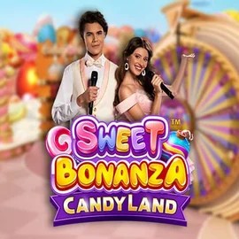 Official Live Casino logo: Sweet Bonanza Candy Land Live by Pragmatic Play at Stake Casino