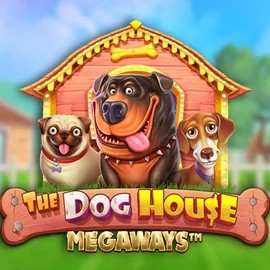 The Dog House Megaways slot logo by Pragmatic Play at Stake Casino
