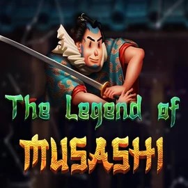 Slots logo of The Legend of Musashi from Peter & Sons at Stake Casino
