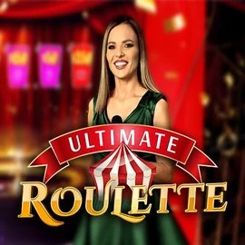 Ultimate Roulette logo by Ezugi Stake Casino