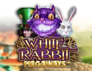White Rabbit logo – Slots by Big Time Gaming at Stake Casino