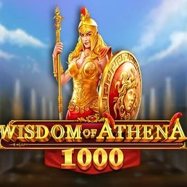 Wisdom of Athena 1000 online game logo by Pragmatic Play on stakecasinoo.eu
